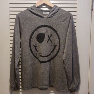Lauren Moshi long sleeve hooded tee